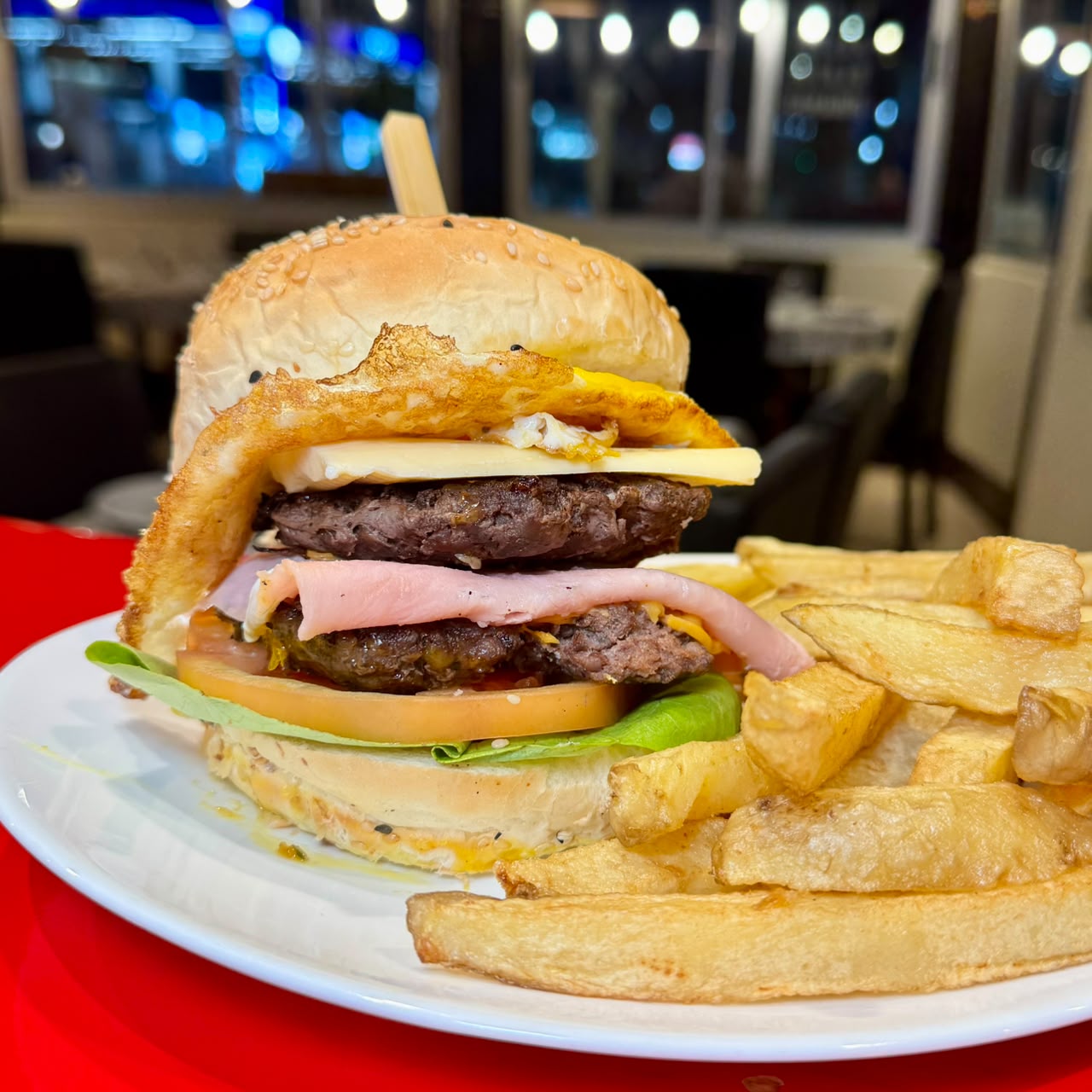 Hamburguesa Doble Completa