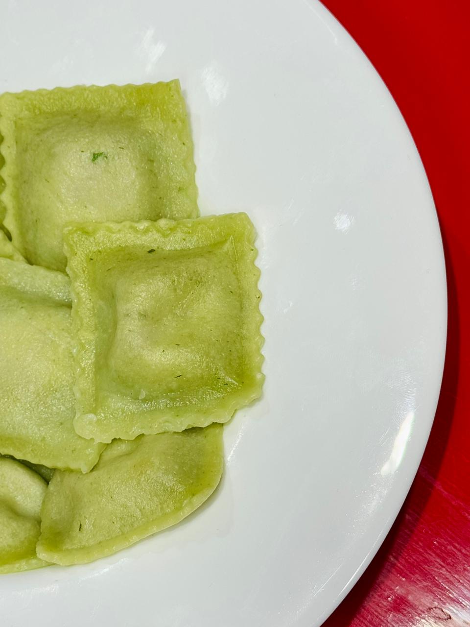 Ravioles de Espinaca