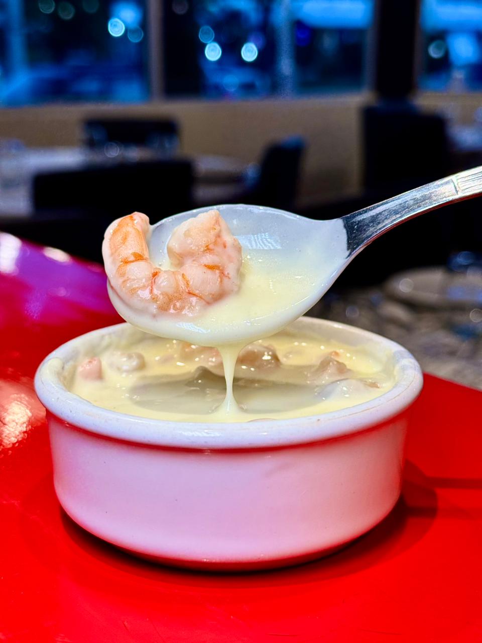 Salsa de Crema de Camarones