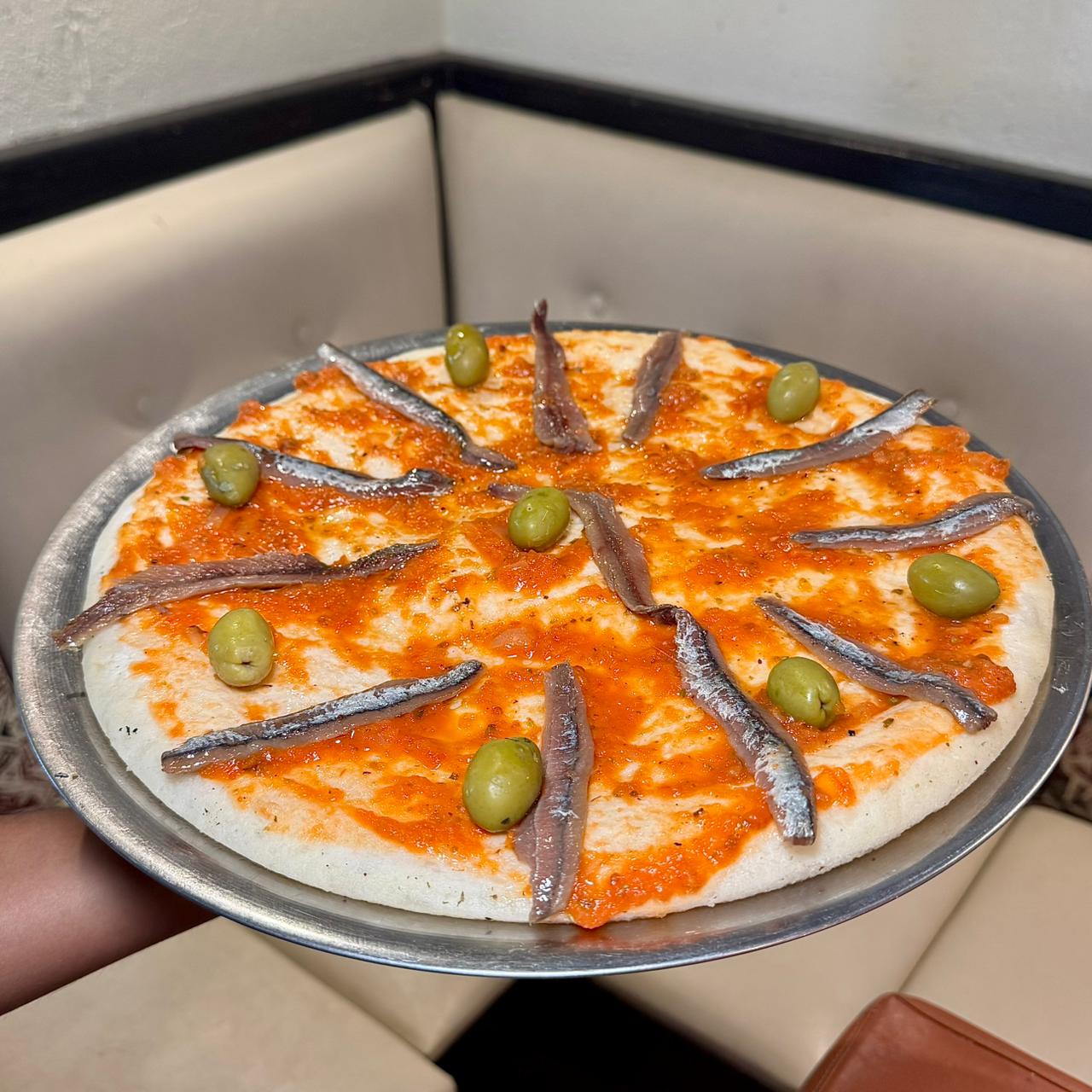Pizza con anchoas
