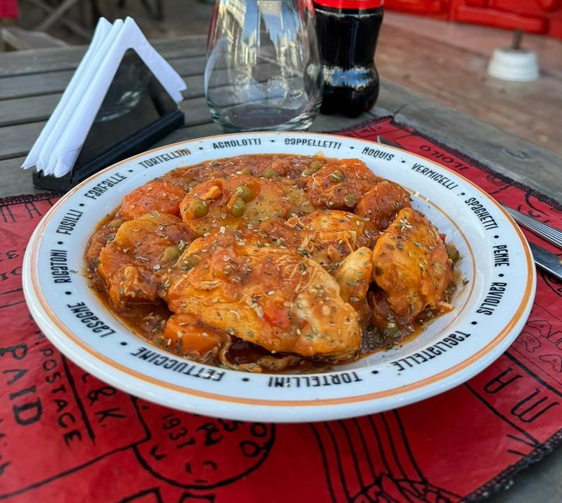 Pollo a la portuguesa